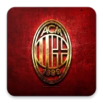 ac milan wallpapers android application logo